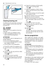 Preview for 32 page of Siemens EQ.500 S700 User Manual