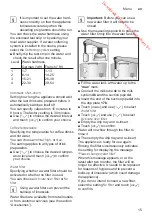 Предварительный просмотр 19 страницы Siemens EQ.6 PLUS S300 TE65 Series Instruction Manual