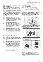 Предварительный просмотр 21 страницы Siemens EQ.6 PLUS S300 TE65 Series Instruction Manual