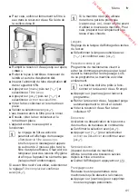 Предварительный просмотр 45 страницы Siemens EQ.6 PLUS S300 TE65 Series Instruction Manual