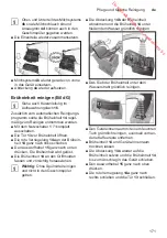 Предварительный просмотр 175 страницы Siemens EQ.6 PLUS S300 TE65 Series Instruction Manual