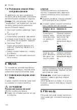 Предварительный просмотр 104 страницы Siemens EQ.700 Classic User Manual