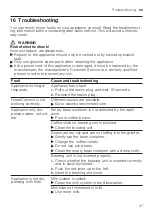 Preview for 27 page of Siemens EQ.700 integral User Manual