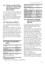 Preview for 33 page of Siemens EQ.700 integral User Manual