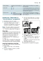 Preview for 23 page of Siemens EQ9+ S300 TI923 Series Instruction Manual