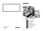 Siemens ER 15353 Operating Instructions Manual предпросмотр