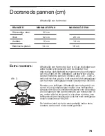 Предварительный просмотр 76 страницы Siemens ER13051PP Operating Instructions Manual