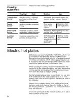 Предварительный просмотр 9 страницы Siemens ER15254NL Operating Instructions Manual