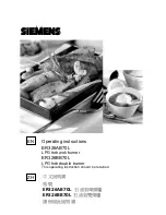 Siemens ER326AB70L Operating Instructions Manual preview