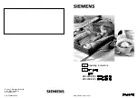 Предварительный просмотр 1 страницы Siemens ER326AB90L Operating Instructions Manual