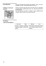 Preview for 12 page of Siemens ER326AB92X Operating Instructions Manual