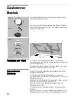 Предварительный просмотр 23 страницы Siemens ER626PB90E Operating Instructions Manual