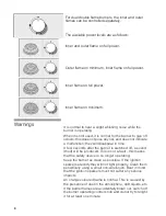 Предварительный просмотр 9 страницы Siemens ER926SB70E Operating Instructions Manual