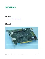 Preview for 1 page of Siemens ERTEC EB 200 Manual