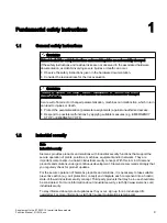 Preview for 9 page of Siemens ET 200S 1SI Function Manual