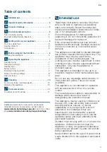 Preview for 3 page of Siemens ET375CAA1W Instruction Manual