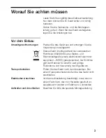 Preview for 3 page of Siemens ET375GA11E Operating Instructions Manual