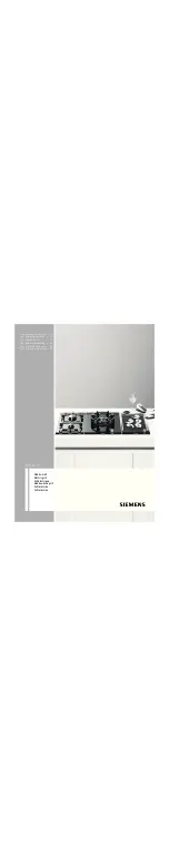 Siemens ET375MU11E Instruction Manual preview