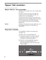 Предварительный просмотр 8 страницы Siemens ET475MY11E Operating Instructions Manual