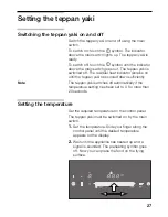 Предварительный просмотр 27 страницы Siemens ET475MY11E Operating Instructions Manual