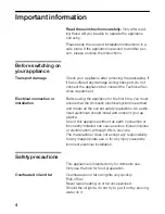 Preview for 4 page of Siemens ET519502E Instruction Manual