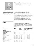 Preview for 13 page of Siemens ET519502E Instruction Manual