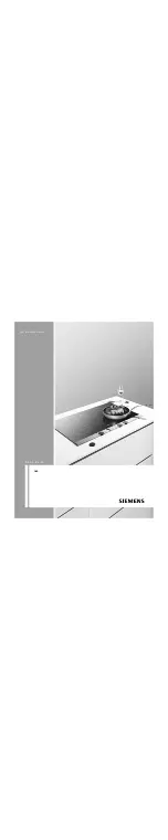 Siemens ET6 DK Series Instruction Manual preview