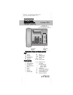 Siemens euroset 2015 User Manual preview