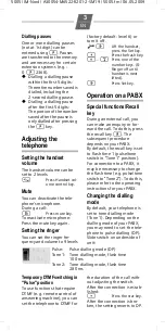 Preview for 5 page of Siemens Euroset 5005 Manual