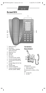 Siemens Euroset 5010 Instructions Manual preview