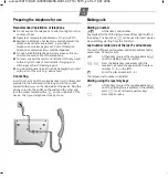 Preview for 10 page of Siemens EUROSET 5015 Quick Manual