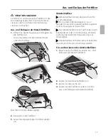 Предварительный просмотр 17 страницы Siemens Extractor hood Operating And Installation Manual