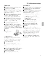 Preview for 67 page of Siemens Extractor hood Operating And Installation Manual