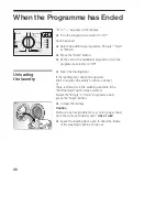 Preview for 26 page of Siemens EXTRAKLASSE 1300 Instruction Manual And Installation Instructions