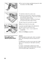 Предварительный просмотр 30 страницы Siemens EXTRAKLASSE XLM 1200 Instruction Manual And Installation Instructions