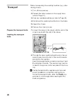 Предварительный просмотр 46 страницы Siemens EXTRAKLASSE XLM 1200 Instruction Manual And Installation Instructions