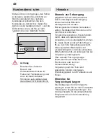 Предварительный просмотр 22 страницы Siemens Family Line 01805-2223 Instructions For Use Manual