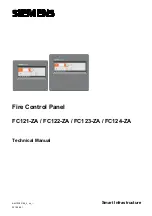 Preview for 1 page of Siemens FC121-ZA Technical Manual