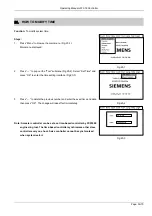 Предварительный просмотр 40 страницы Siemens FC18 Series Operating Manual