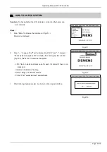 Предварительный просмотр 41 страницы Siemens FC18 Series Operating Manual