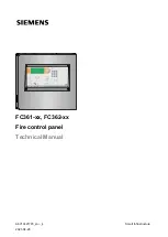 Siemens FC361 Series Technical Manual preview