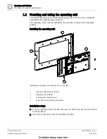 Предварительный просмотр 6 страницы Siemens FCM2018-U3 Series Mounting & Installation