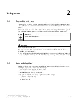 Preview for 13 page of Siemens FCT010/DSL Operating Instructions Manual