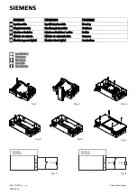 Siemens FDCI361 Installation Manual preview