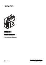 Siemens FDF241-9 Technical Manual preview