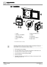 Предварительный просмотр 8 страницы Siemens FDM273 Mounting