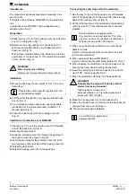 Preview for 2 page of Siemens FDMH291 Series Installation Manual