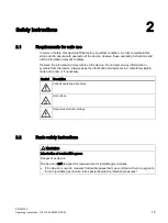 Preview for 17 page of Siemens FIDAMAT 6 Operating Instructions Manual