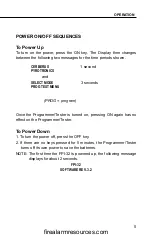 Preview for 9 page of Siemens FPI-32 Operation Manual