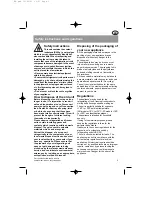 Preview for 3 page of Siemens Fridge-freezer Operating Instructions Manual